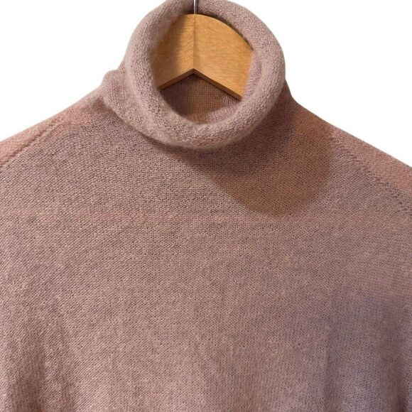 Lemaire Womens Alpaca Mohair Blend Turtleneck Mohair Sweater Size Medium - Picture 4 of 16